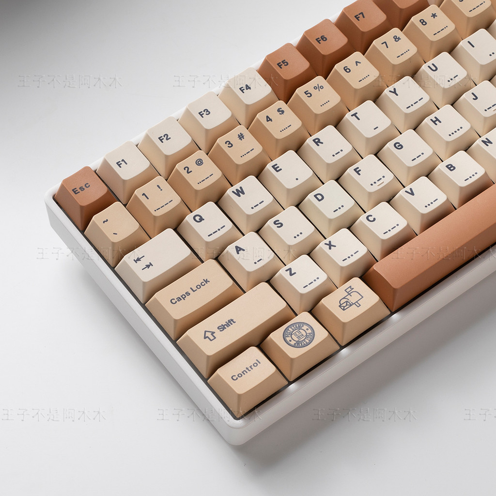 Retro แสตมป์ปุ่มกดโรงงานเดิมความสูง PBT ระเหิดเหมาะสําหรับ CIY DK RK68/75/87/98/100