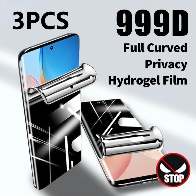 3 ชิ้น Matte Frosted Hydrogel ฟิล์มสําหรับ HMD Vibe Skyline Hyper Crest Max Aura Atlas Anti Blue Lig