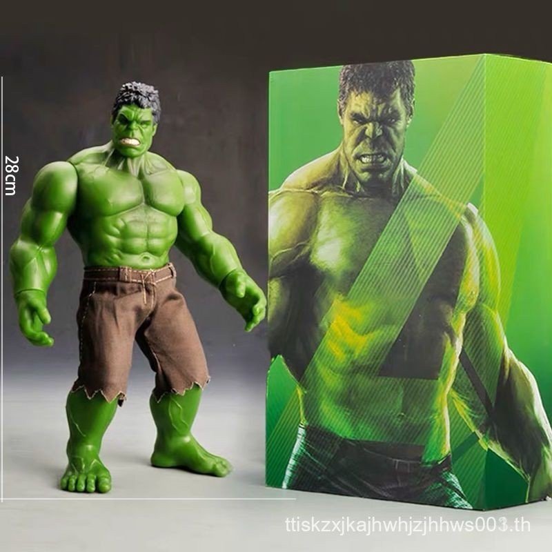 < Avengers 4 > Hulk Armor Version Hulk Action Figure ตกแต่ง Thunder God Venom