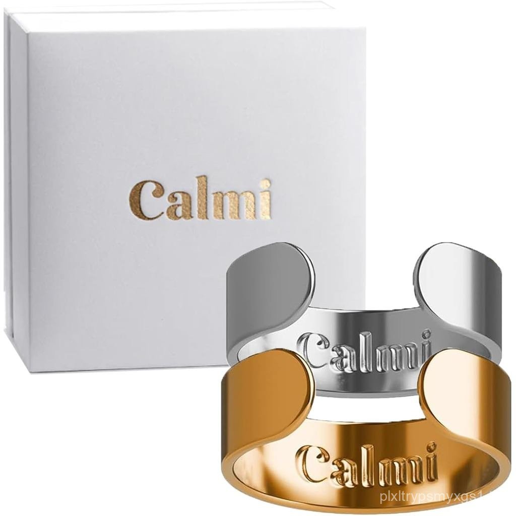 Calmi Ring - The Natural Menopause Solution, Adjustable Calmi Ring Women Magnetic Rings for Anxiety 
