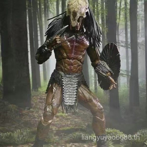 NECA Predator Wild Predator Wild Predator Wild Predator 23cm Action Figure กล่องใหม่เอี่ยม
