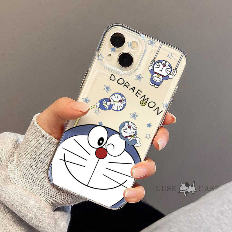 Soft Doraemon Blue แฟนซีสําหรับกรณี Vivo Y05e Y500 Z11 Z11X T5 Pro 5G Y11d Y31d Pro Y05 V70 Fe Y05 V