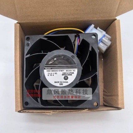 พัดลมตู้เย็น 8038 13.6V 0.16A เงียบปริมาณอากาศขนาดใหญ่พัดลมระบายความร้อน WR60X26866