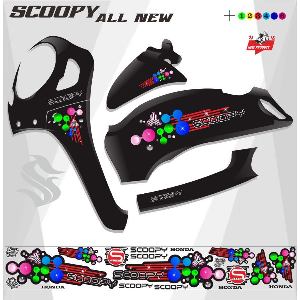 SCOOPY NEW STRIPING 20222 / 2025