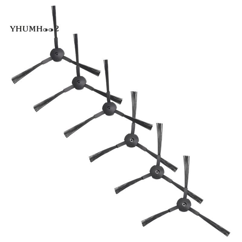 [yhumh002]แปรงด้านข้าง (เหลือ 3 ขวา + 3) สําหรับ A4 A6 A4S V3S V3L V3S Pro V5 V50 V5S V5S Pro X430 X