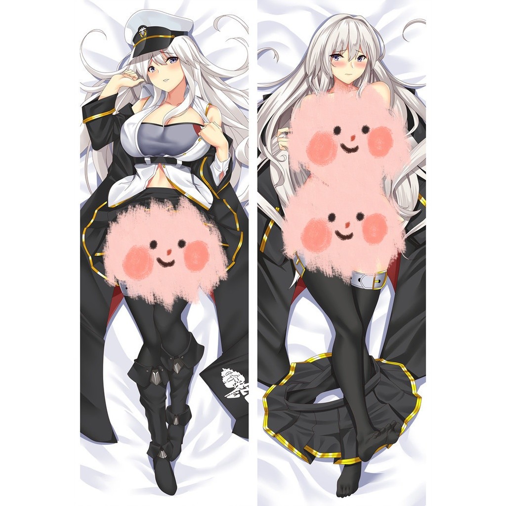 Azur Lane USS Enterprise (CV-6) Lucky E กัลลาด Ghost อะนิเมะ Dakimakura กอดหมอน Body Case ครอบคลุม O