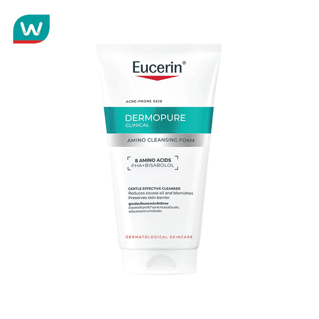Eucerin ยูเซอริน เดอร์โมเพียว คลินิคอล อะมิโน คลีนซิ่ง โฟม 150 มล.