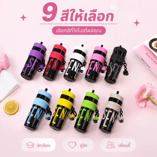 แก้วพลาสติกพกพาพร้อมหลอดดูดสีสันสดใส ขนาด 900 มล. น้ำหนักเบา เหมาะใช้ในรถยนต์ กลางแจ้ง และใช้ในชีวิตประจำวัน