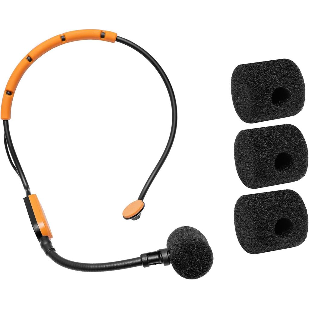 ไมค์ครอบคลุมกระจกหน้ารถเข้ากันได้กับ Shure SM31FH SM31 ฟิตเนส, PGA31-TQG, P31 ชุดหูฟังไมโครโฟน Pop F