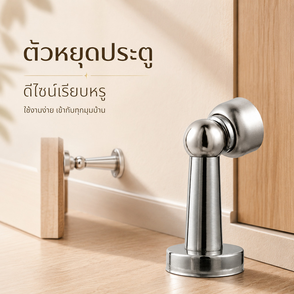 โดมแม่เหล็กสแตนเลสประตูบล็อกโดมแม่เหล็กสแตนเลสประตูหยุดบล็อก S00143