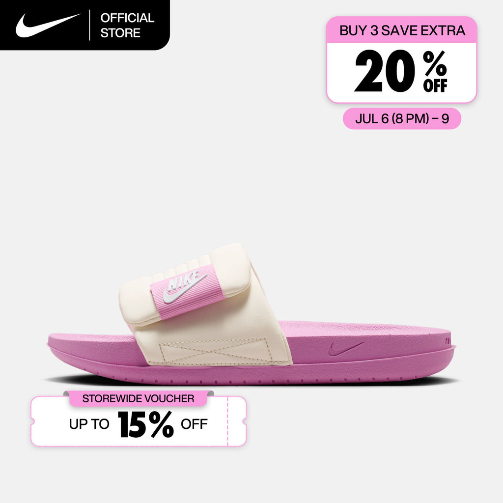 Nike Women's Offcourt Adjust Slides - Light Magenta [DV1033-500]