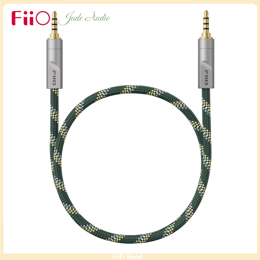 FiiO LINK Series สายสัญญาณเสียงดิจิตอลวัสดุอลูมิเนียมพร้อมสายสัญญาณเสียง RCA คู่ Type-C ถึง C LINK-T