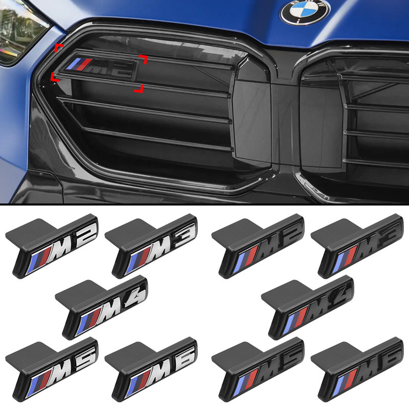 สําหรับ BMW M2 M3 M4 M5 M6 G01 E84 E83 G11 G07 G86 G80 E60 F39 F10 ABS รถจัดแต่งทรงผม M โลโก้ Badge 