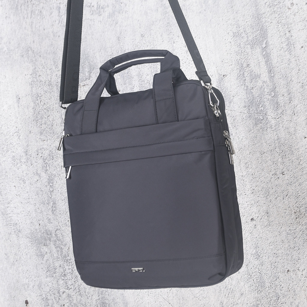 EPOL EPOL กระเป๋าสะพายไหล่ผู้ชายธุรกิจ Casual กันน้ําขนาดใหญ่ความจุผ้า Oxford Cross-body Commuter กร