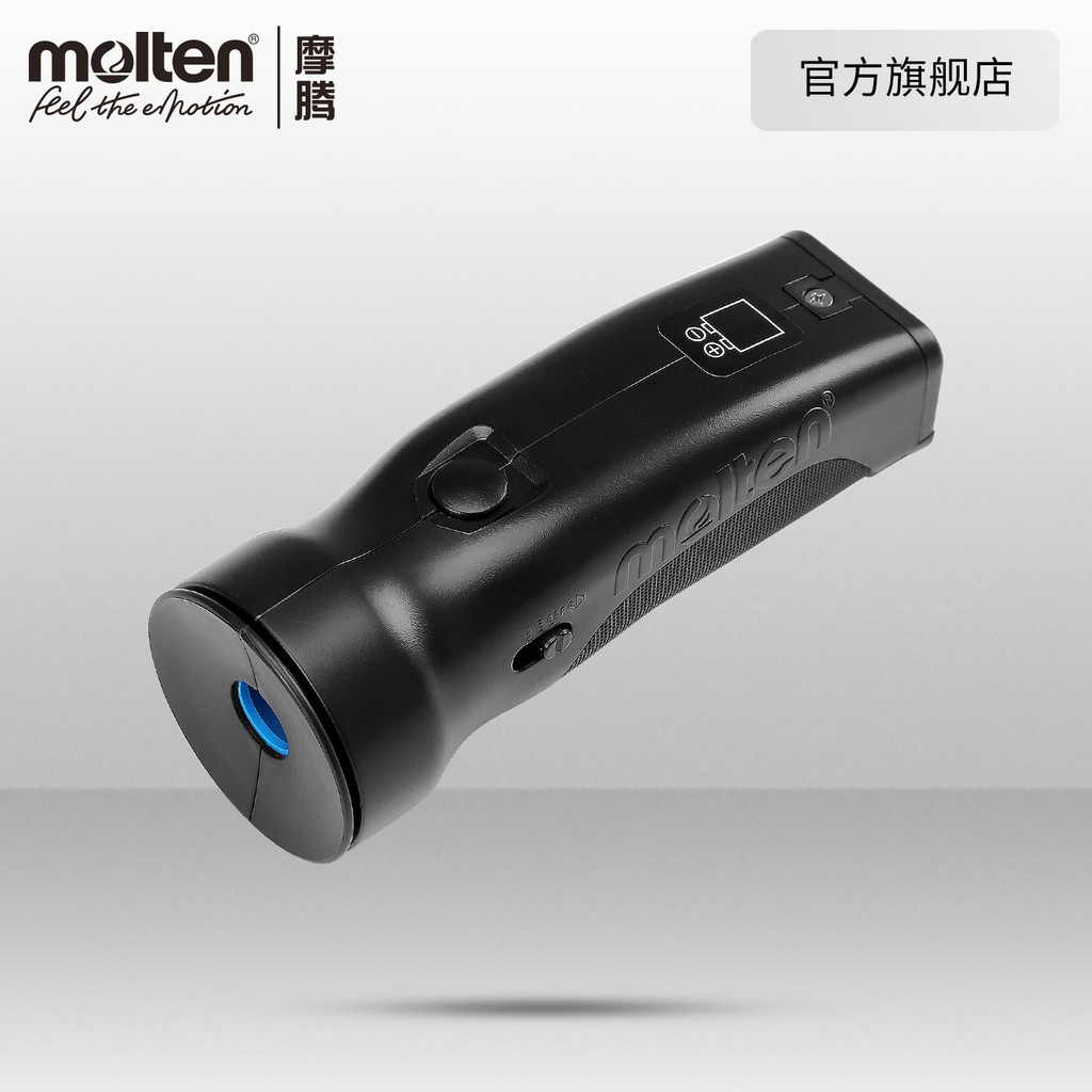 Molten Official molten molten นกหวีดอิเล็กทรอนิกส์บาสเกตบอลฟุตบอลวอลเลย์บอลผู้ตัดสินนกหวีดพิเศษของแท