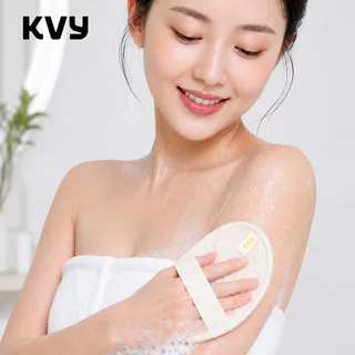 KVY Loofah Bath Sponge #Natural Color ฟองน้ำใยบวบธรรมชาติ ใช้สำหรับขัดผิว.
