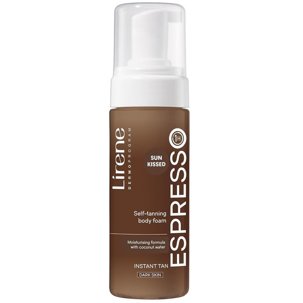 LirenePerfectTanSelf-TningBronzing–Espresso–1HourExpressTanwithDHAStreak-FreeFakeTanforMediumtoDark1