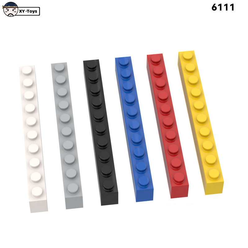 เข้ากันได้กับเลโก้ เลขที่.6111 1x10 บล็อกตัวต่อคุณภาพสูง ของเล่นเด็ก ปริศนาประกอบ ของเล่น