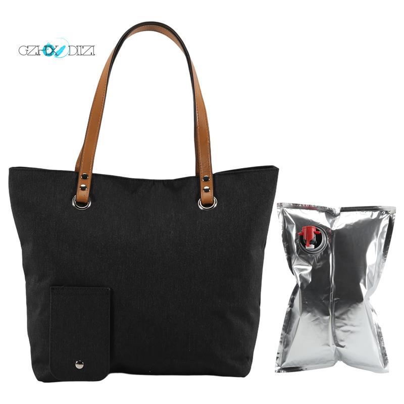 Gzhxdiizi Wine Tote Bag Wine Cooler Bags Wine Tote Bag