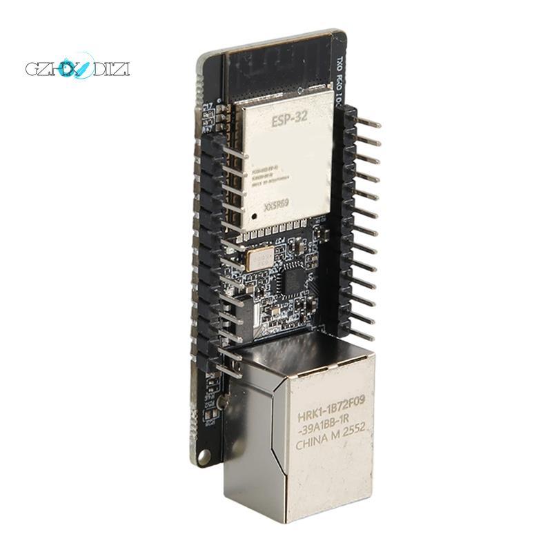 GzhxdiiziWT32-ETH01 โมดูลไร้สาย Serial Port เครือข่ายบลูทูธ + WiFi Combo Gateway โมดูล WT32 ETH01