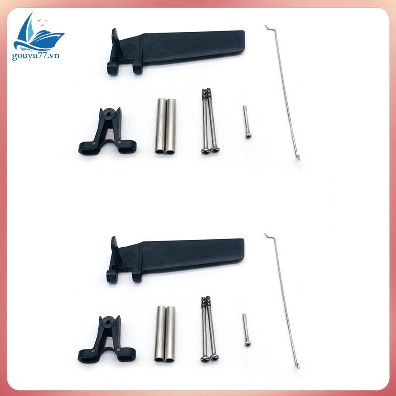 2 ชิ้น FT009-7 ชุดหางเสือพวงมาลัยสําหรับ FT009 RC เรืออะไหล่