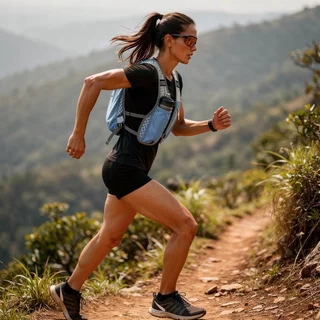 กระเป๋าเป้วิ่ง Hydration Pack 7L กันน้ำ น้ำหนักเบา ระบายอากาศ สะท้อนแสง สำหรับปั่นจักรยาน เดินป่า