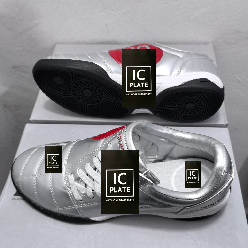 Futsal T90 Total 90 III sp IC Size: 35-45 รองเท้าฟุตบอลถักกลางแจ้งสําหรับผู้ชายรองเท้าฟุตบอลกันลื่นแ