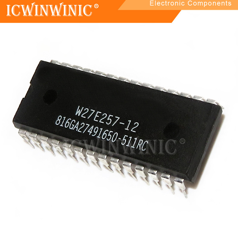5 ชิ้น W27E257-12 W27E257 DIP-28 วงจรรวม IC