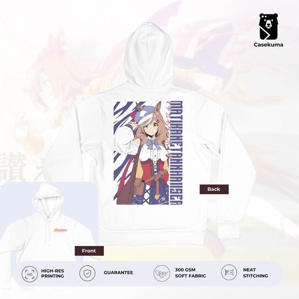 ผู้ใหญ่ Hoodie Uma Musume Pretty Derby Hoodie - Mambo Matikane Tannhauser  Cotton  Tee - Uma Musume 