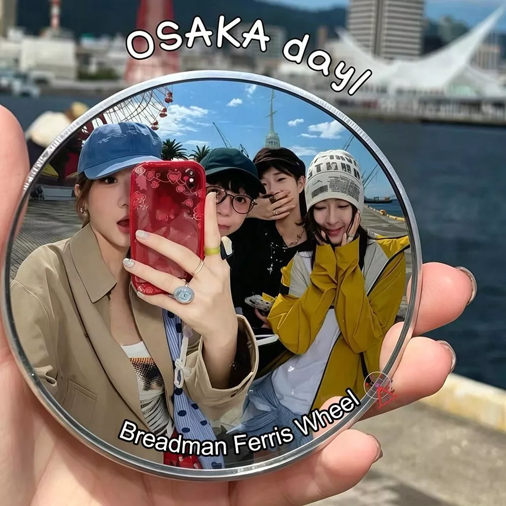 【มีสินค้าพร้อมส่ง】กระจกเซลฟี่ 2 ขนาด 7.5 ซม./9.5 ซม. พกพาง่าย ภาพถ่ายคมชัด เหมาะท่องเที่ยวและเซลฟี่