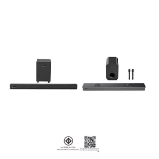 (NEW 2025) Aconatic Sound Bar พลังเสียง 80W/240W รุ่น AN-SP160 / AN-SP170 รองรับ Bluetooth 5.0 HDMI ARC