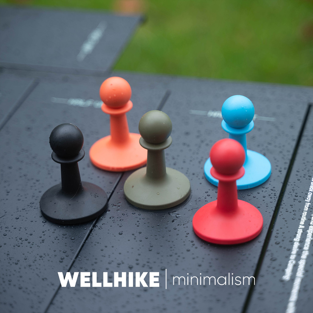 WELLHIKE กลางแจ้ง Sky Curtain Pole Lightning Protection หมวกเต็นท์ Lightning Protection หมวก Thimble
