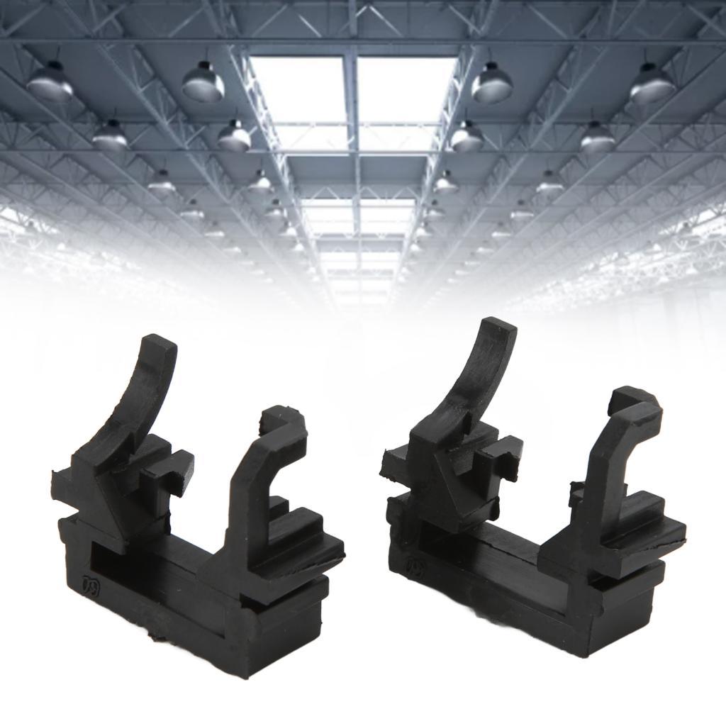 Allinit 2 ชิ้น LED Adapter Holder 100W วัสดุ ABS ติดตั้งง่าย IP68 ระดับป้องกันฐานหลอดไฟ