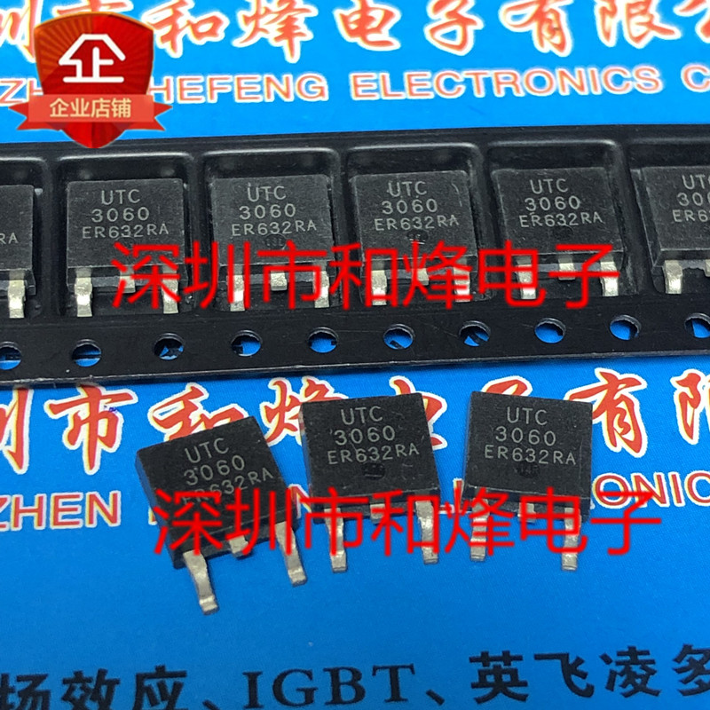 10 ชิ้น 3060 CEU3060 TO-252 30V 75 วิทยุ triode