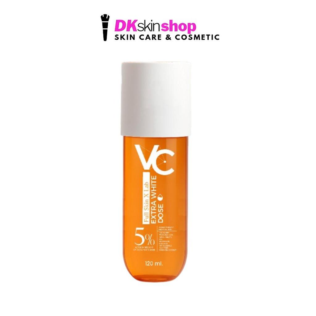 ฟูล สกิน เอ็กซ์ แล็บ วีซี เอ็กซ์ตร้า ไวท์ โดส FULL SKIN X LAB VC EXTRA WHITE DOSE [ปริมาณสุทธิ 120ml.]