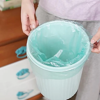 ถุงขยะ พกพา 100ใบขนาด 45×50CM 5ม้วน เนื้อเหนียว ไม่สกปรก