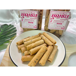 👉 ขนมทองม้วนกะทิ อร่อย ทานง่าย เก็บได้ยาวนาน กรอบมันอร่อย ไม่หวานมาก❗❗