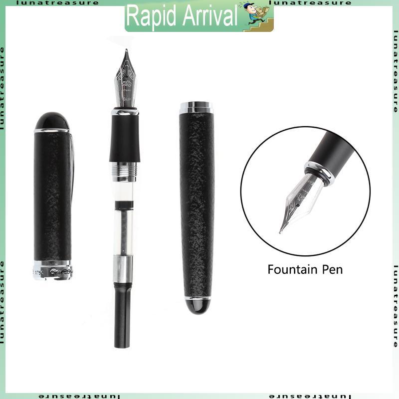 Lun JINHAO X750 Medium Nib Fountain Pen อุปกรณ์เครื่องเขียนเครื่องมือเขียน