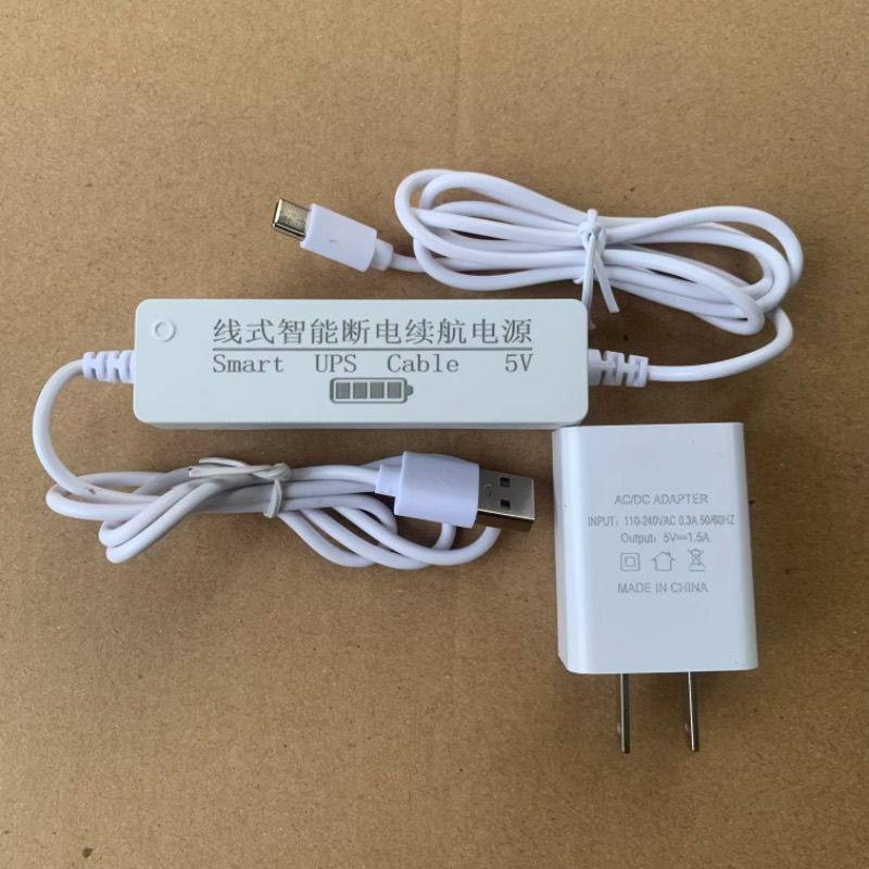 ** 5V2A อายุใช้งานแบตเตอรี่แหล่งจ่ายไฟ UPS 5V2A สมาร์ท Core อายุการใช้งานแบตเตอรี่กล้องเฝ้าระวังเครื