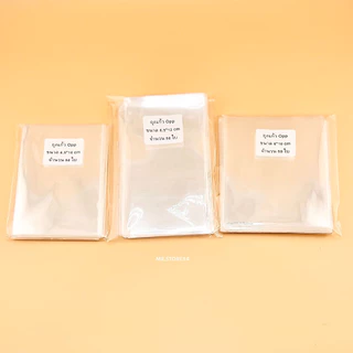 💗พร้อมส่ง💗ถุงแก้ว OPP ไม่มีแถบกาว 50 ใบ