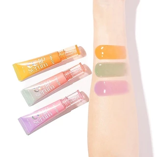 Cathy Doll CC Lip Serum Color Corrector 10g เคที่ ดอลล์ ลิปซีซีแก้ปากคล้ำ เซรั่มบำรุงเข้มข้น (Yuzu/Green Apple/Grape)