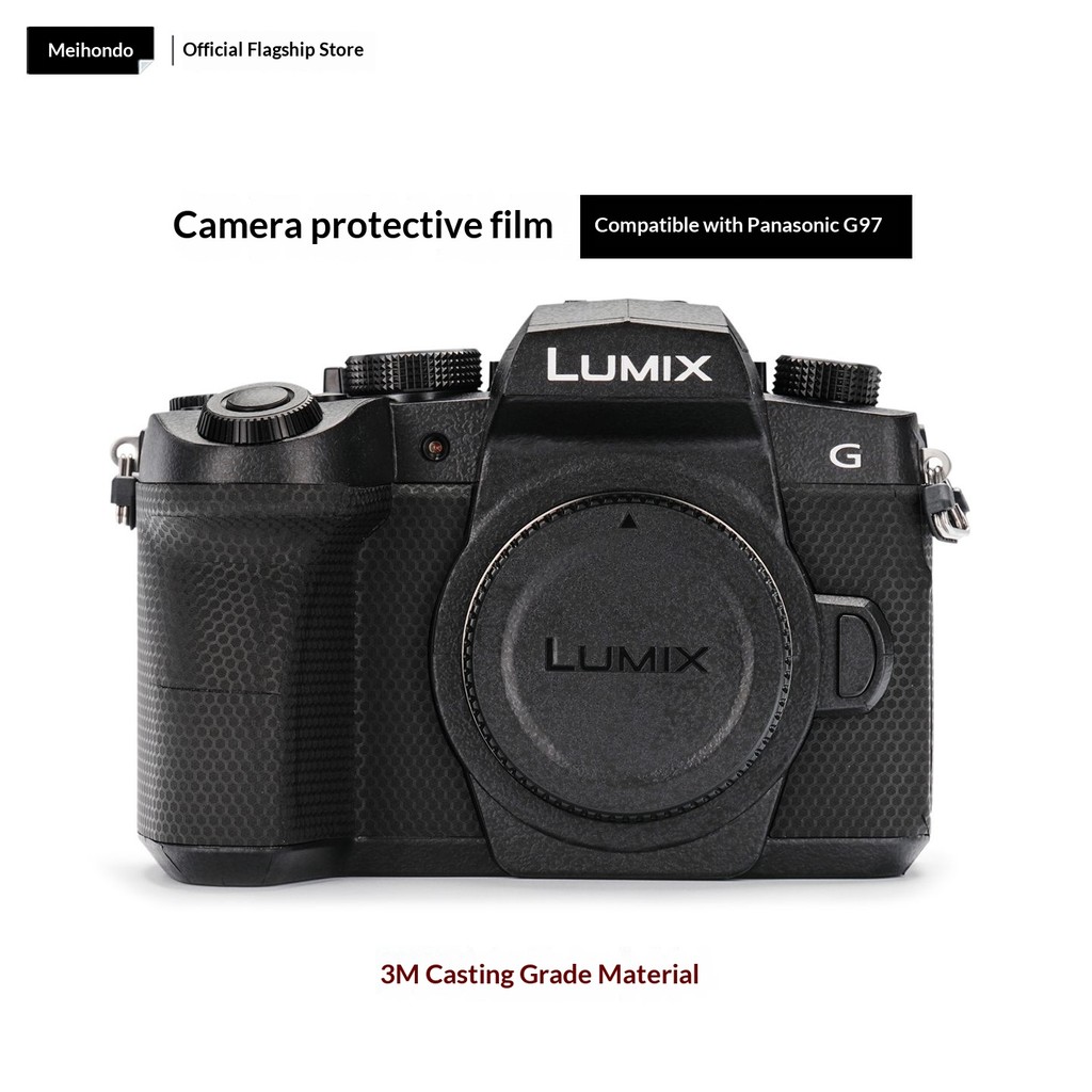 3M กล้องป้องกันผิว Decal สติกเกอร์สําหรับ Panasonic LUMIX G97