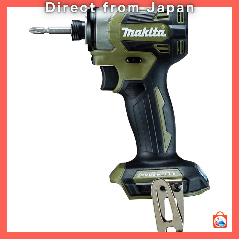 Makita Cordless Impact Driver (Olive) 18V Battery, Charger, and Case Sold Separately TD173DZO