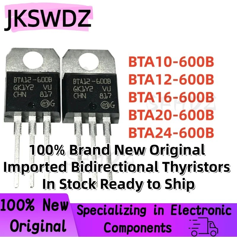 5PCS BTA10-600B BTA12-600B BTA16-600B BTA20-600B BTA24-600B BTA10600B BTA12600B BTA16600B BTA20600B 