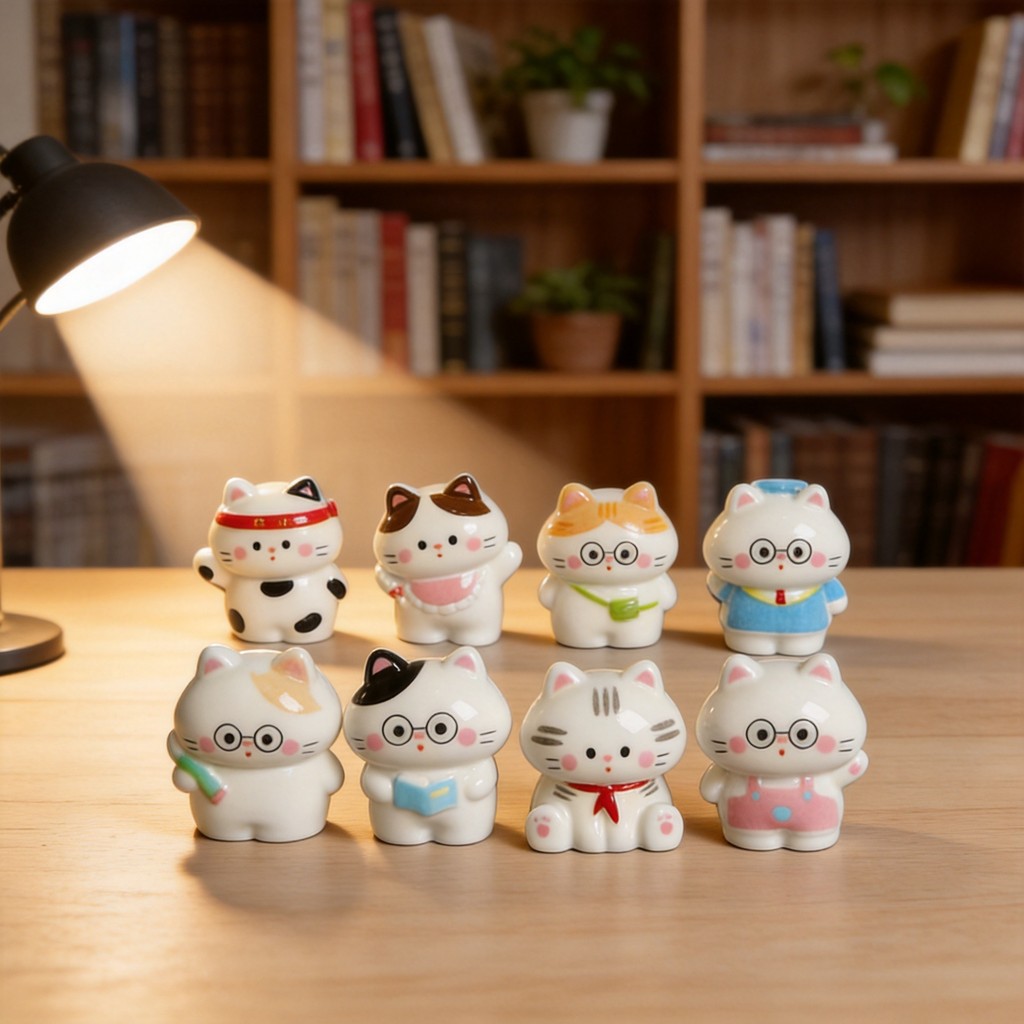 8 ชิ้นสัตว์น่ารักแมวหมูสุนัขกระต่าย 3D เรซิ่น Charms สําหรับ DIY