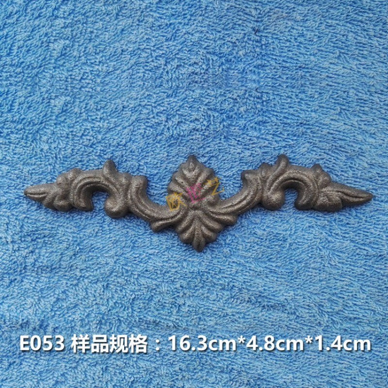 European Art Cast Iron Floral Railing Cast IronWholesale & E053 European Decor Pattern Wrought Iron 