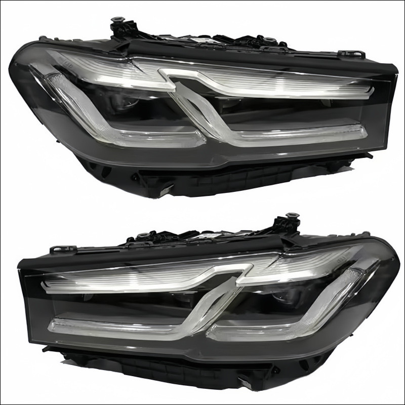 เหมาะสําหรับ 21/22/23 BMW BMW5 Series G30/G38 ชุดไฟหน้าเลนส์ LED ด้านหน้ารถยนต์