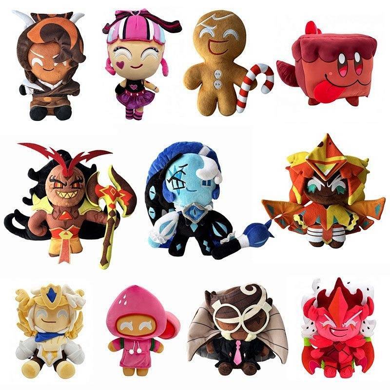 New Shadow Milk Cookie Plush Biscuit Surrounding the Game Doll Plush Toy jS88