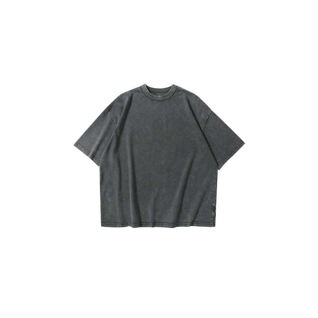 เสื้อยืด MOMO M DAILY ESSENTIALS (WASHED GREY)