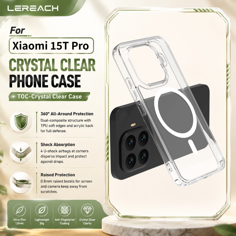 เคสใส สำหรับ Xiaomi 15T Pro กรอบ TPU กันกระแทก บางเฉียบ CA1000 CA1000